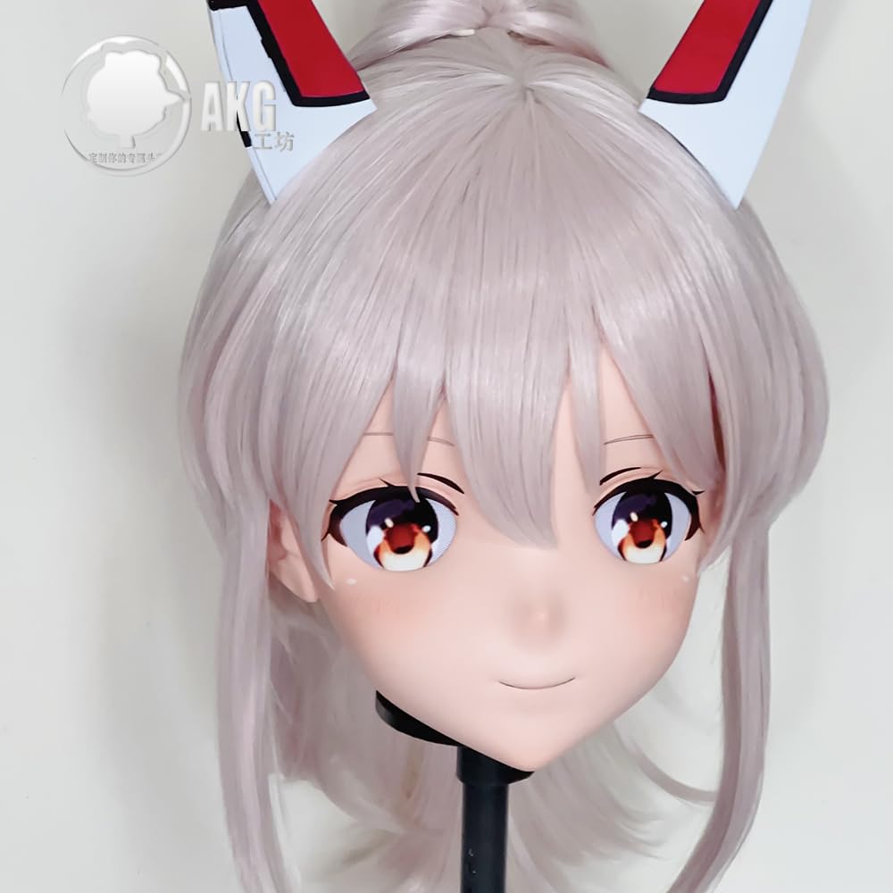 Amazon.co.jp: [タイヤン] Resin Female Cosplay Anime Kigurumi